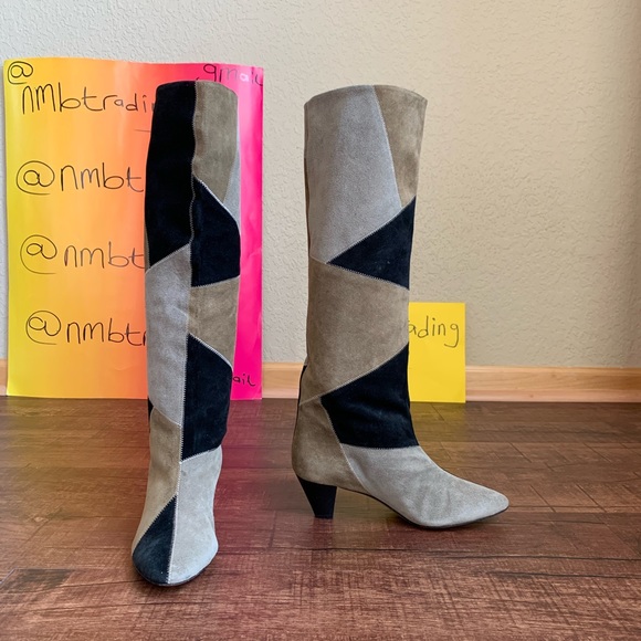 Isabel Marant Etoile 8M(38) patch multicolor boots - Picture 2 of 16